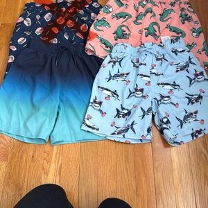 Colorful Patterned Shorts Set